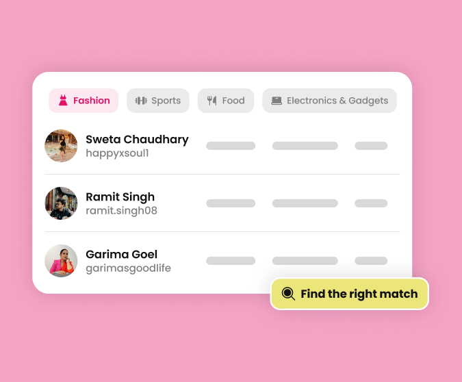 creator built for your goals