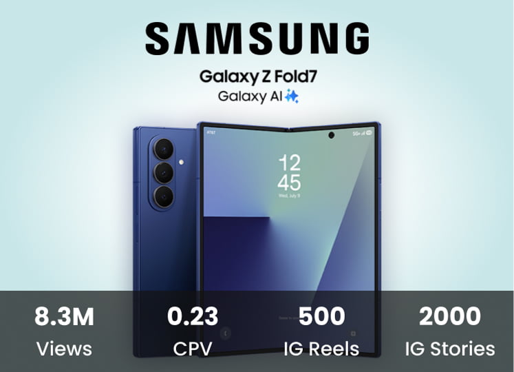 Samsung Flip & Fold Campaign